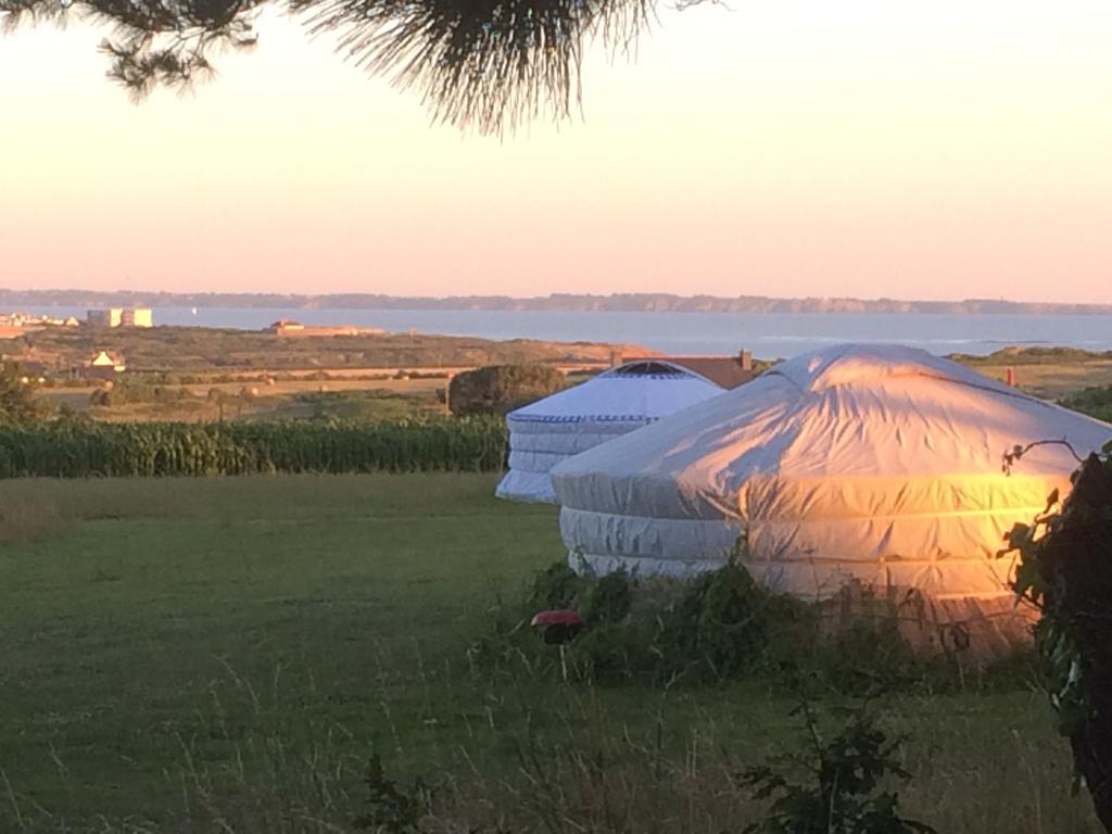 Les Logis De Kerdrien Pensionat Guidel-Plage Exteriör bild