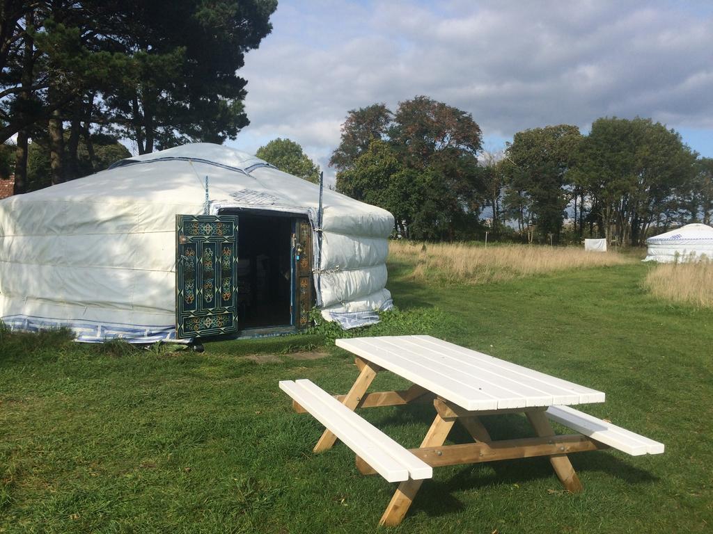 Les Logis De Kerdrien Pensionat Guidel-Plage Exteriör bild