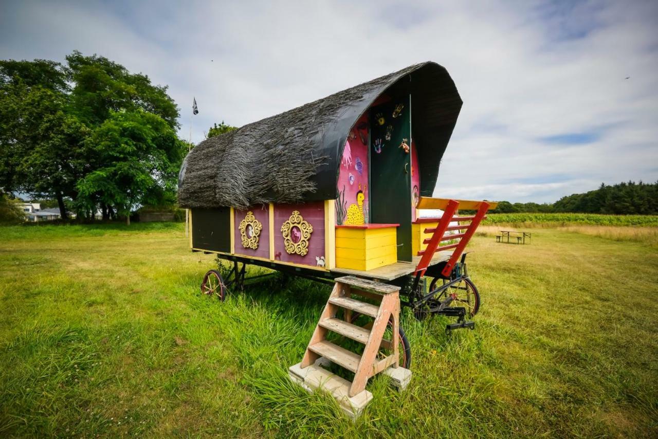 Les Logis De Kerdrien Pensionat Guidel-Plage Exteriör bild