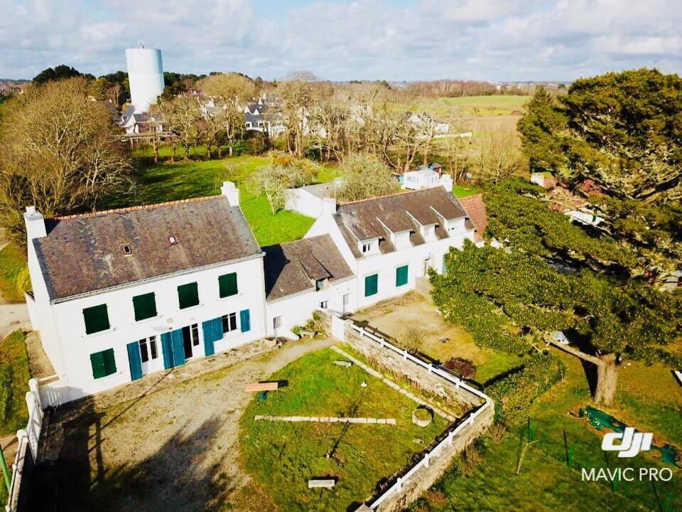 Les Logis De Kerdrien Pensionat Guidel-Plage Exteriör bild